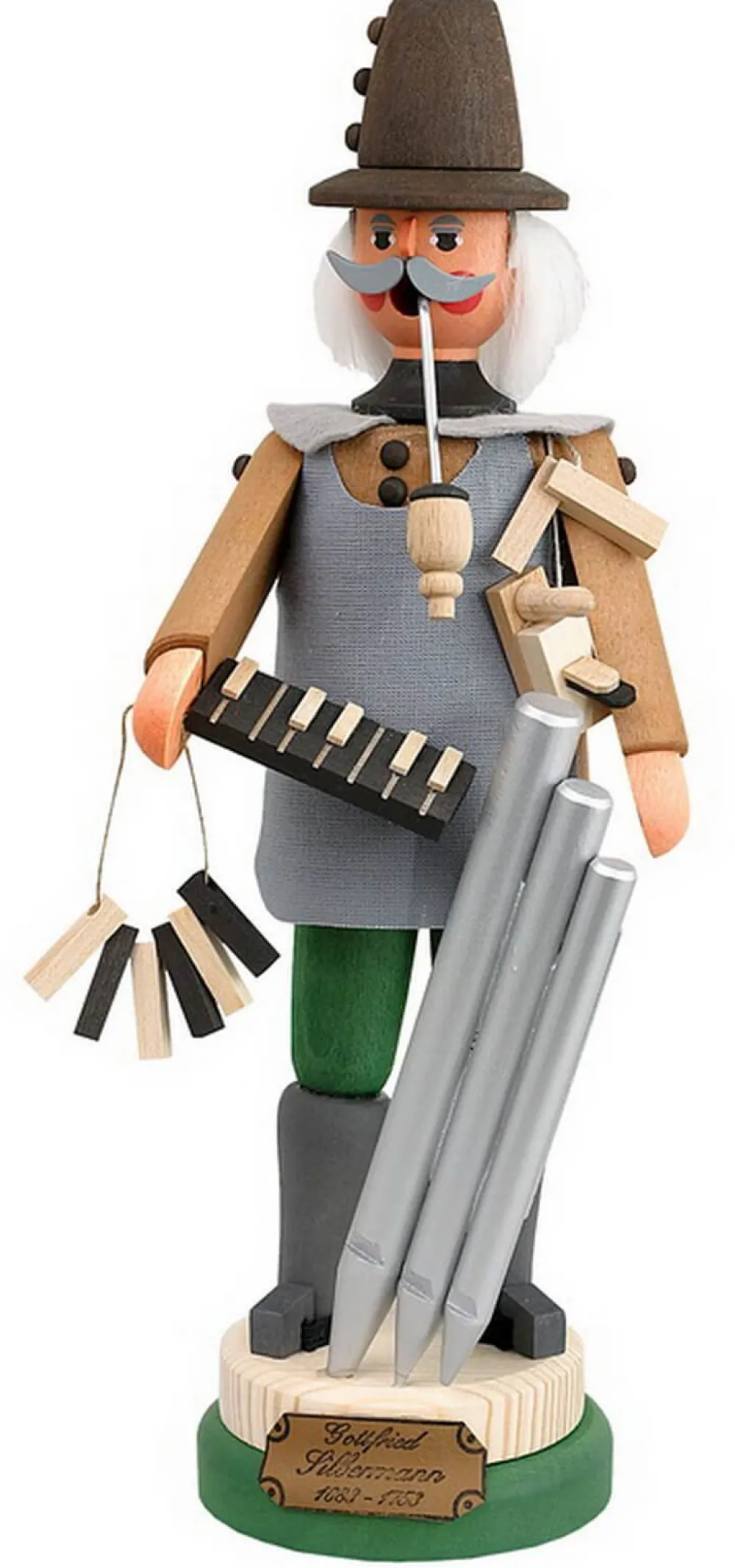 Karl Werner Räuchermännchen*Räuchermännchen Gottfried Silbermann von