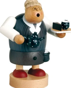 KWO Neuheiten | Räuchermännchen*Räuchermännchen Großmutters Einladung zum Kaffee, 17 cm von