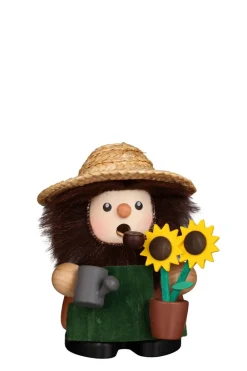 Christian Ulbricht Räuchermännchen*Räuchermännchen Gärtner, 9 cm von