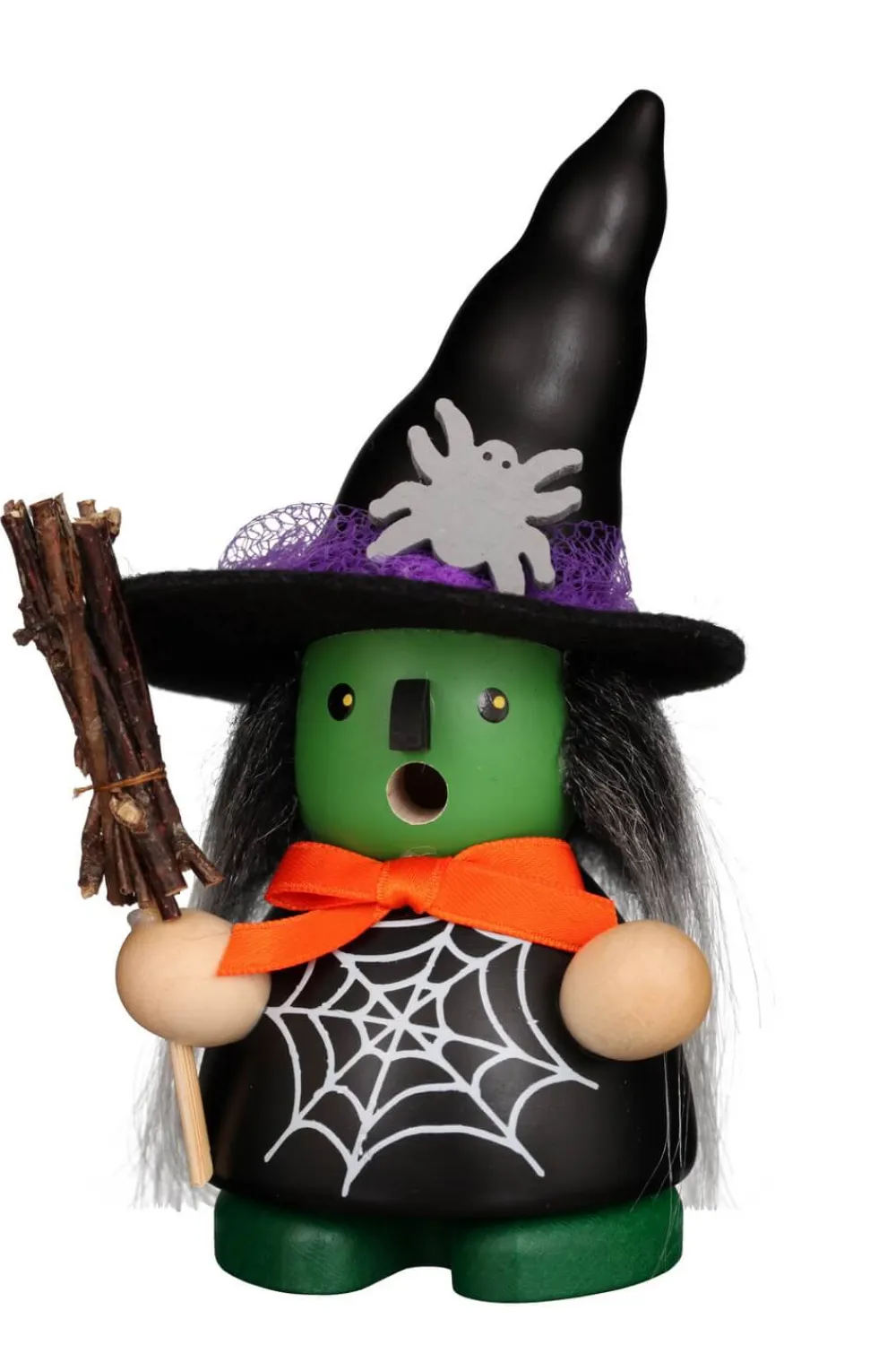 Christian Ulbricht Räuchermännchen*Räuchermännchen Halloween Hexe, , 13 cm von