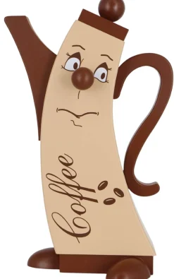 Müller Kleinkunst Räuchermännchen*Räuchermännchen Kaffeekanne, 21 cm, von