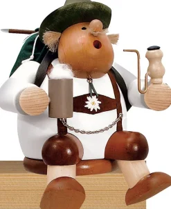 KWO Kantenhocker*Räuchermännchen Kantenhocker Wanderer, 15 cm von