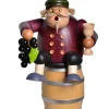 KWO Kantenhocker*Räuchermännchen Kantenhocker Winzer von
