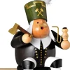 KWO Kantenhocker | Räuchermännchen*Räuchermännchen Kantenhocker Bergmann, 27 cm von