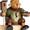 KWO Neuheiten | Kantenhocker*Räuchermännchen Kantenhocker Vogelfreund, 14 cm von
