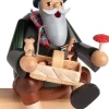 KWO Neuheiten | Kantenhocker*Räuchermännchen Kantenhocker Pilzsucher, 14 cm von
