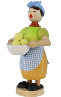 Richard Glässer GmbH Neuheiten | Räuchermännchen*Räuchermännchen Kloßfrau, 17 cm von Richard Glässer