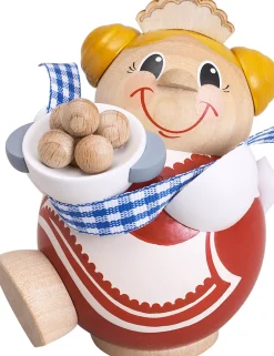 Seiffener Volkskunst eG Räuchermännchen*Räuchermännchen Kloßfrau von