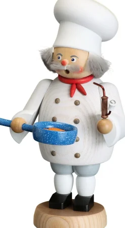 Seiffener Volkskunst eG Räuchermännchen*Räuchermännchen Koch, 21 cm von