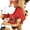 KWO Räuchermännchen*Räuchermännchen Korbhändler, 45 cm von