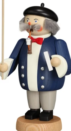 Seiffener Volkskunst eG Räuchermännchen*Räuchermännchen Lehrer, 19 cm von