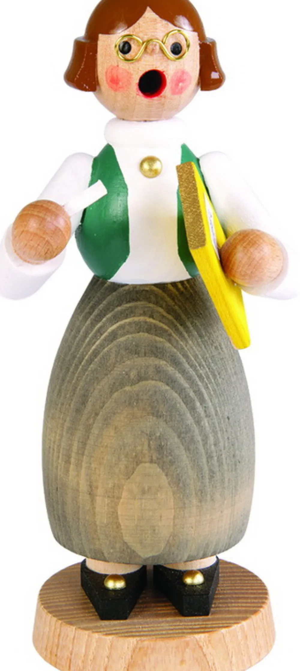 Richard Glässer GmbH Neuheiten*Räuchermännchen Lehrerin, 16 cm von Richard Glässer