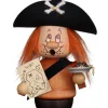 Christian Ulbricht Räuchermännchen*Räuchermännchen Miniwichtel Pirat, 14 cm von