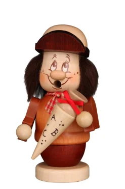 Christian Ulbricht Räuchermännchen*Räuchermännchen Miniwichtel Schulanfänger, 13 cm von