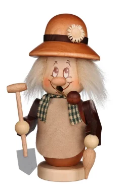 Christian Ulbricht Auslaufartikel | Räuchermännchen*Räuchermännchen Miniwichtel Gärtner, 15 cm von