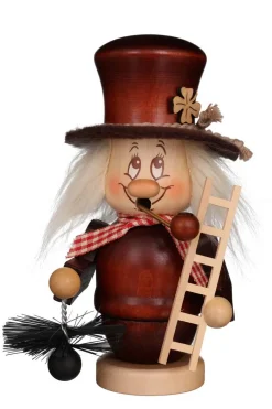 Christian Ulbricht Neuheiten | Räuchermännchen*Räuchermännchen Miniwichtel Kaminfeger, 15 cm von