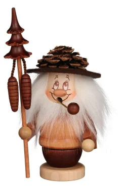 Christian Ulbricht Neuheiten | Räuchermännchen*Räuchermännchen Miniwichtel Zapfenmännel, 14 cm von