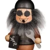 Christian Ulbricht Räuchermännchen*Räuchermännchen Miniwichtel Rocker, 13 cm von