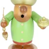 Müller Kleinkunst Räuchermännchen*Räuchermännchen Müllerchen® Balthasar, 16 cm von