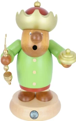 Müller Kleinkunst Räuchermännchen*Räuchermännchen Müllerchen® Balthasar, 16 cm von