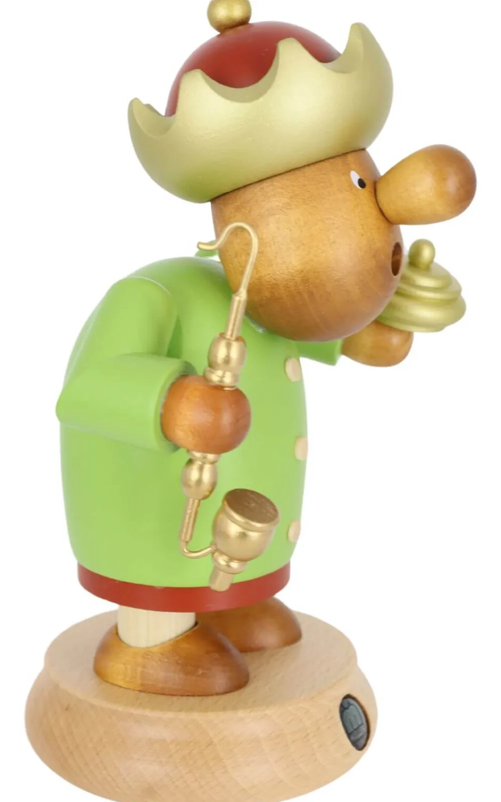 Müller Kleinkunst Räuchermännchen*Räuchermännchen Müllerchen® Balthasar, 16 cm von