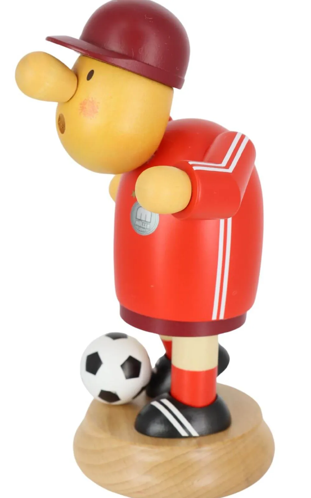 Müller Kleinkunst Räuchermännchen*Räuchermännchen Müllerchen® Fußballer, 16 cm von