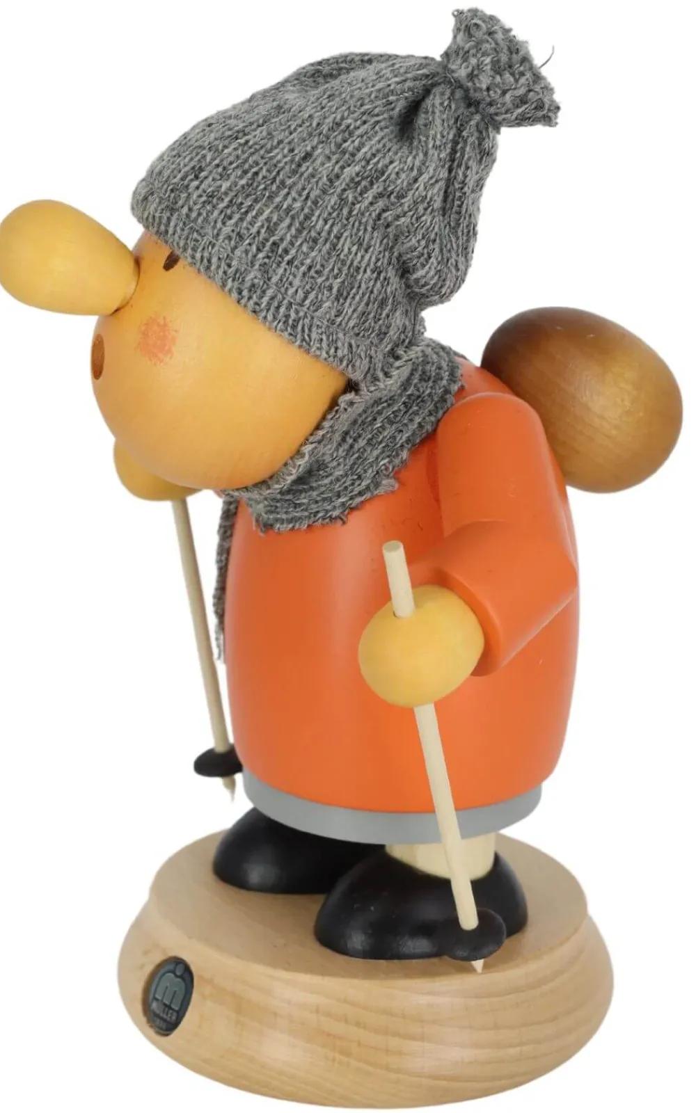 Müller Kleinkunst Räuchermännchen*Räuchermännchen Müllerchen® Winterwanderer von