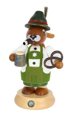 Müller Kleinkunst Neuheiten | Osterhasen*Räuchermännchen Osterhase Bayer von