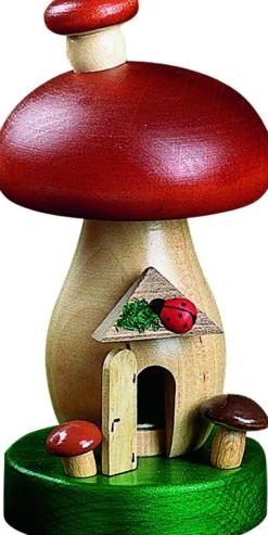 Richard Glässer GmbH Neuheiten | Räuchermännchen*Räuchermännchen Pilz, 14 cm von Richard Glässer