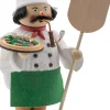 Seiffener Volkskunst eG Räuchermännchen*Räuchermännchen Pizzabäcker, 22 cm von