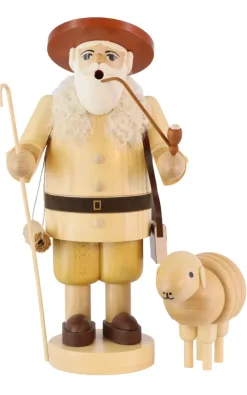 Richard Glässer GmbH Räuchermännchen*Räuchermännchen Schäfer mit Schaf, 34 cm von Richard Glässer