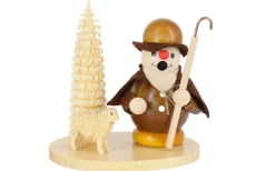 Zenker Räuchermännchen*Räuchermännchen Schäfer mit Schaf, 8 cm von Ralf
