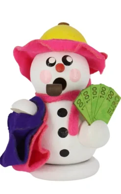 Gerd Hofmann Räuchermännchen*Räuchermännchen Schneemann Shoppingqueen, , 7 cm von