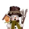 Christian Ulbricht Räuchermännchen*Räuchermännchen Schneemann mit Vogelhaus, 11 cm von