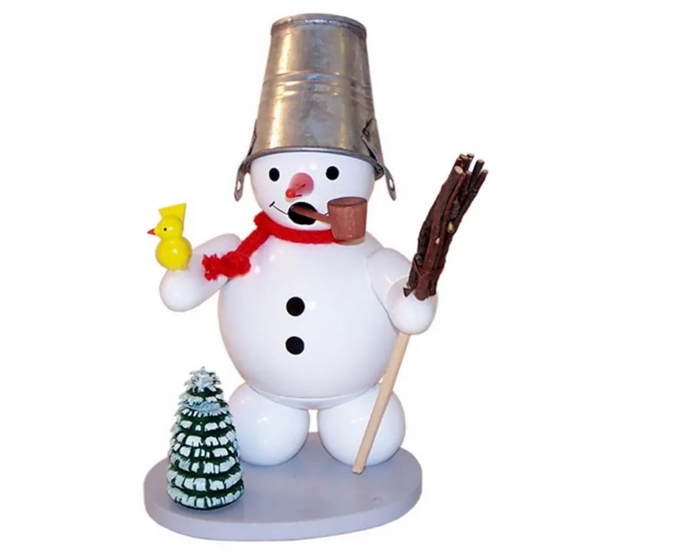 Zenker Räuchermännchen*Räuchermännchen Schneemann mit Eimer, 12 cm von Ralf