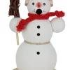 Zenker Auslaufartikel | Räuchermännchen*Räuchermännchen Schneemann mit Besen, 13 cm, von Ralf