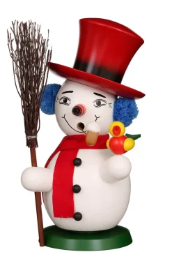 Christian Ulbricht Einzelstücke | Räuchermännchen*Räuchermännchen Schneemann, 50 cm, farbig von