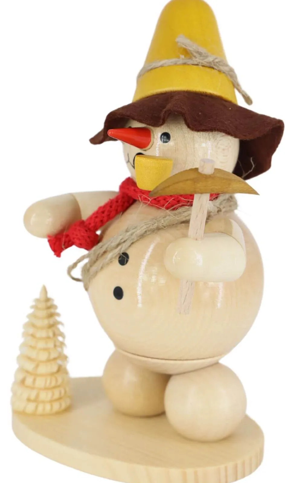 Zenker Räuchermännchen*Räuchermännchen Schneemann mit Eispickel, , 12 cm von Ralf
