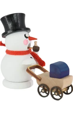 Gerd Hofmann Neuheiten | Räuchermännchen*Räuchermännchen Schneemann stolzer Papa, von