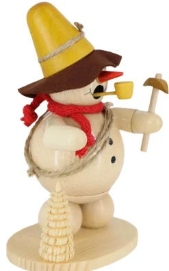 Zenker Räuchermännchen*Räuchermännchen Schneemann mit Eispickel, , 12 cm von Ralf