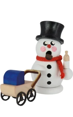 Gerd Hofmann Neuheiten | Räuchermännchen*Räuchermännchen Schneemann stolzer Papa, von