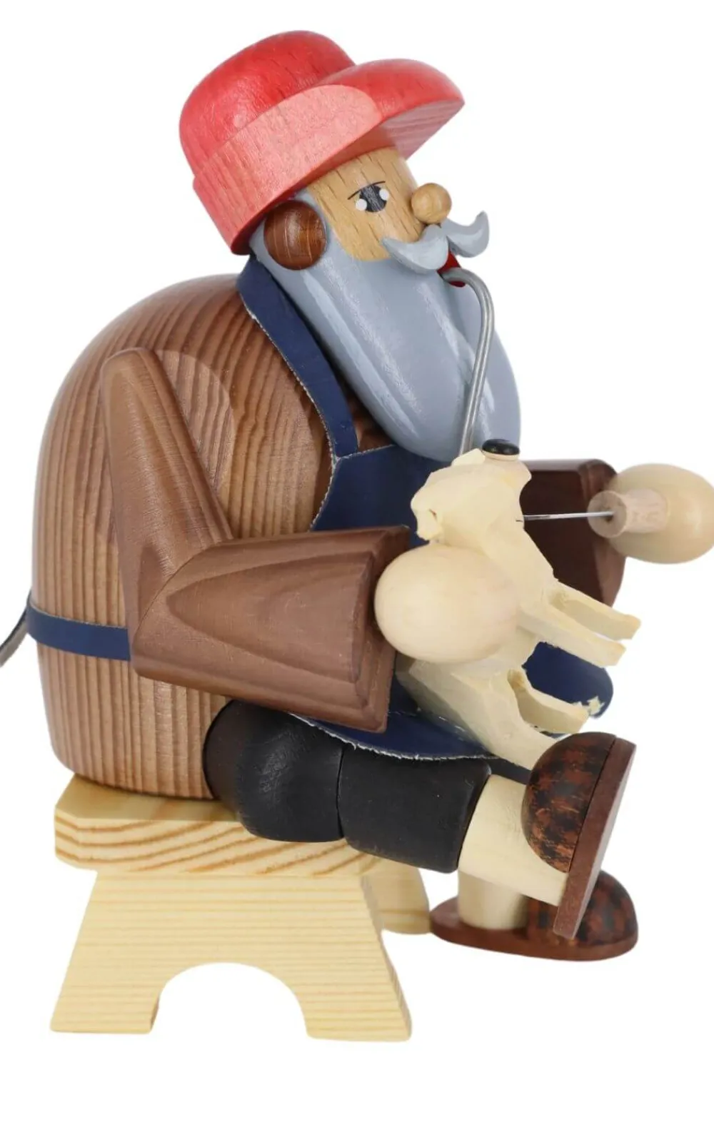 KWO Räuchermännchen*Räuchermännchen Schnitzer, 16 cm, farbig von