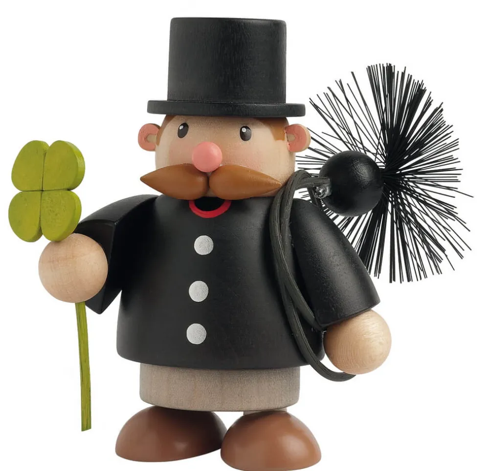 KWO Räuchermännchen*Räuchermännchen Schornsteinfeger, 9 cm von