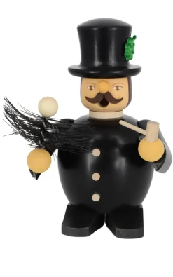 Müller Kleinkunst Räuchermännchen*Räuchermännchen Schornsteinfeger, 11 cm, farbig von