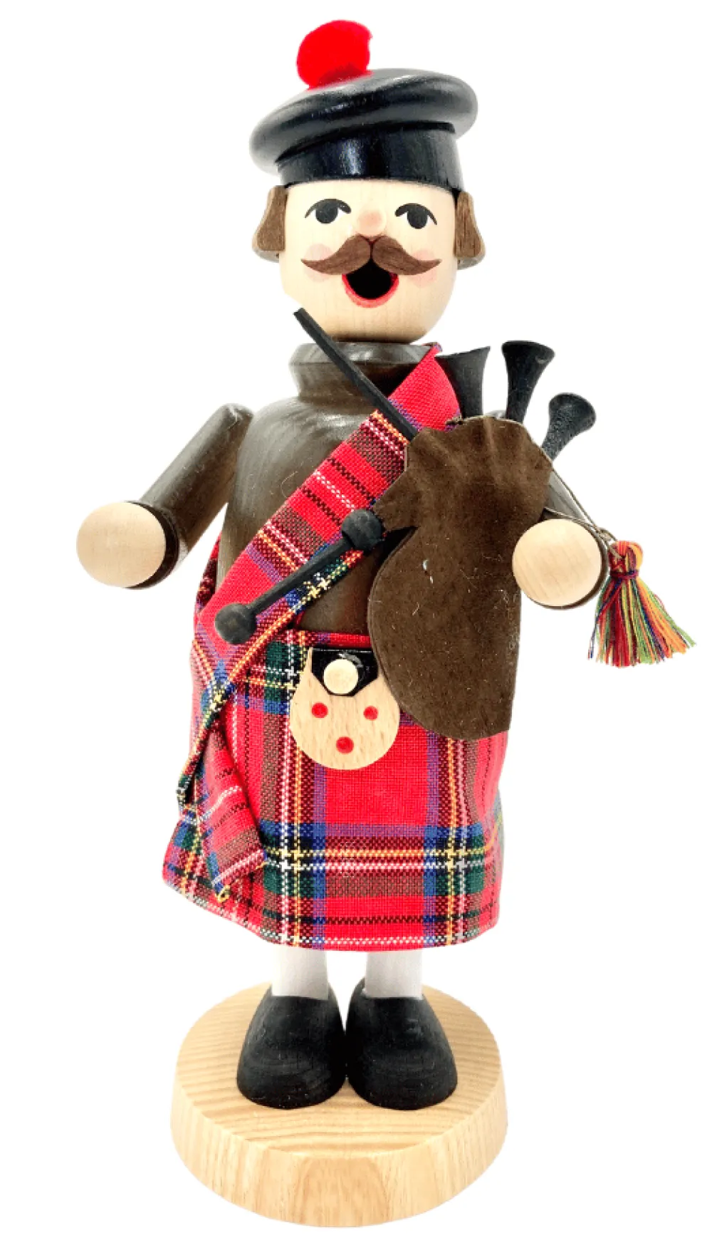 Richard Glässer GmbH Neuheiten | Räuchermännchen*Räuchermännchen Schotte, 18 cm, von Richard Glässer