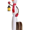 KWO Räuchermännchen*Räuchermännchen Shabby Chic Schneemann, 40 cm von