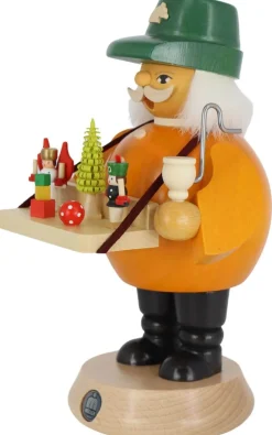 Müller Kleinkunst Räuchermännchen*Räuchermännchen Spielwarenverkäufer, 19 cm, von