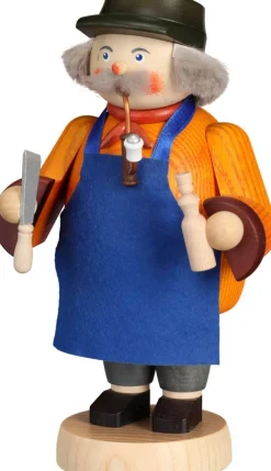 Seiffener Volkskunst eG Räuchermännchen*Räuchermännchen Spielzeugmacher, 20 cm von