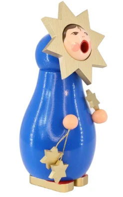 Richard Glässer GmbH Neuheiten | Auslaufartikel*Räuchermännchen Stern, 11 cm von Richard Glässer