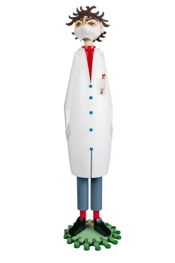 Spielwarenmacher Günther Sonderangebote | Räuchermännchen*Räuchermännchen Virologe XL, 43 cm von